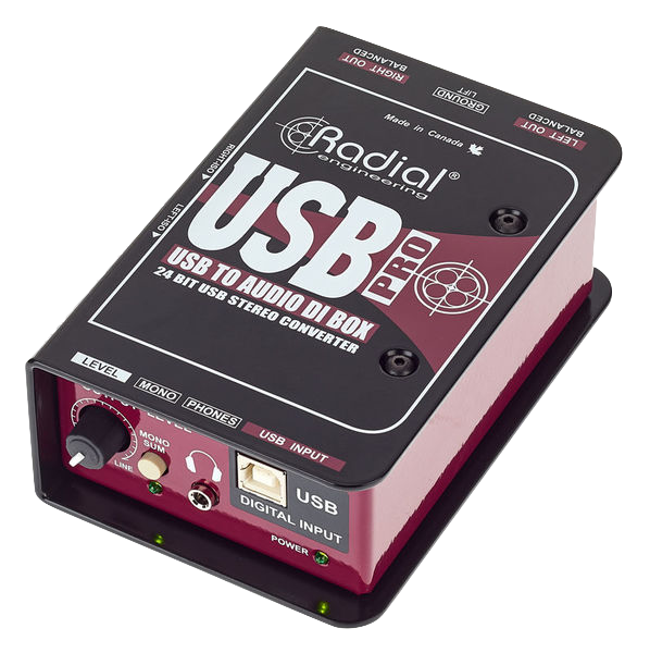 Radial USB-Pro Stereo USB DI box