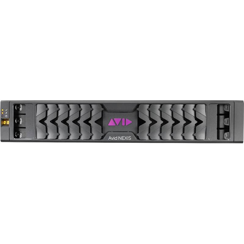 Avid NEXIS | E2 SSD 9.6TB. Avid NEXIS | Foundation, E2 SSD Controller w/40GbE, Elite Support