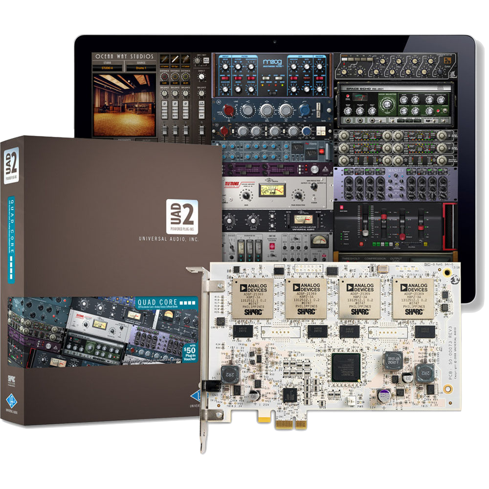 Universal Audio UAD-2 QUAD Core PCIe Card, Analog Classics Plus plugins