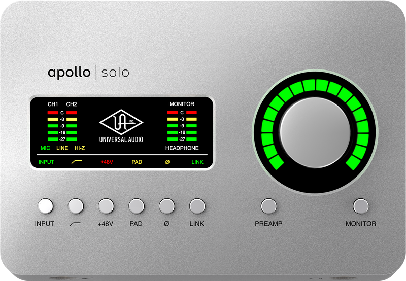 Universal Audio Apollo Solo Thunderbolt 3 - Heritage Edition
