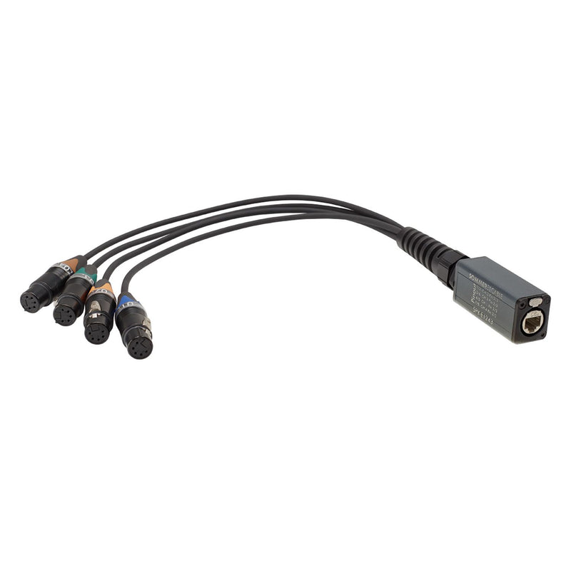 Sommer Cable Ethercon Spleiss DMX Adapter XLR5 female