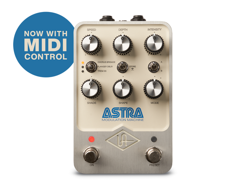 UAFX Astra Modulation Machine Stereo Effects Pedal
