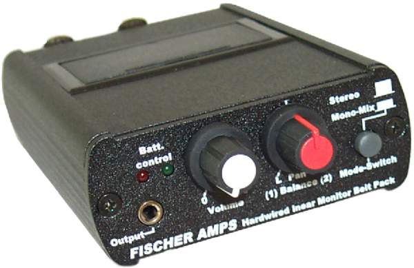 Fischer Amps Hardwired In Ear Body Pack