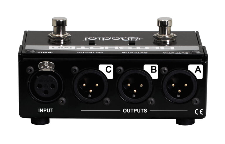 Radial HotShot MD Multi-Output Dynamic Mic Switcher