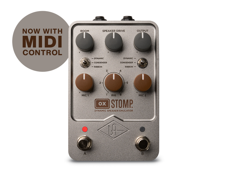 UAFX OX Stomp Dynamic Speaker Emulator