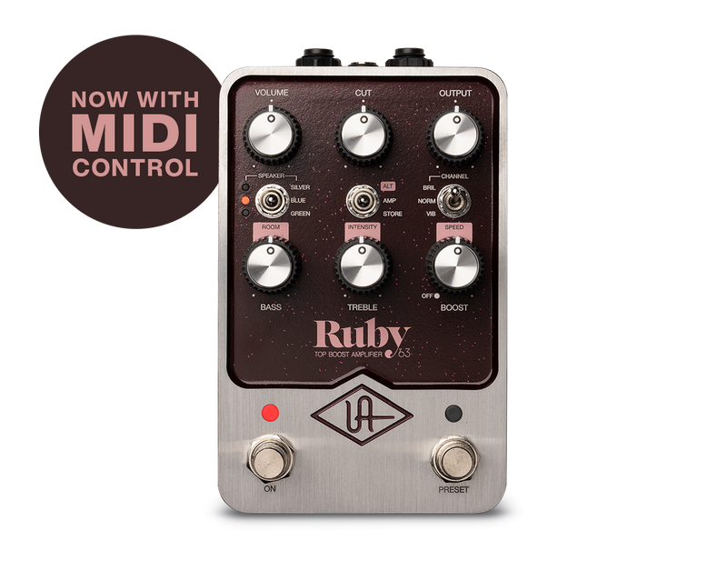 UAFX Ruby '63 Top Boost Amplifiier