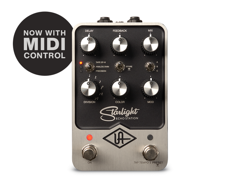 UAFX Starlight Echo Station Stereo Delay Pedal