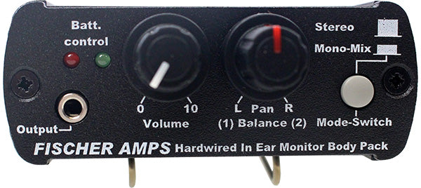 Fischer Amps Hardwired In Ear Body Pack