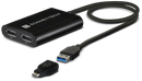 Sonnet DisplayLink Dual DisplayPort Adapter