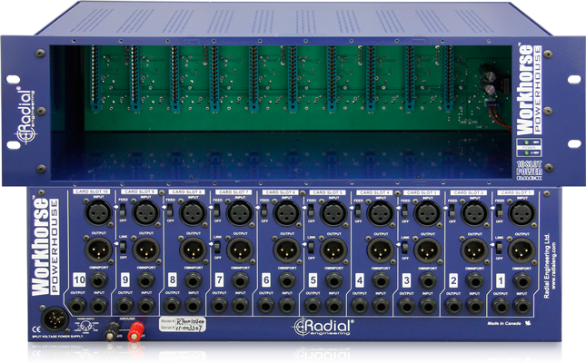 Radial Powerhouse 10-Slot Power Rack