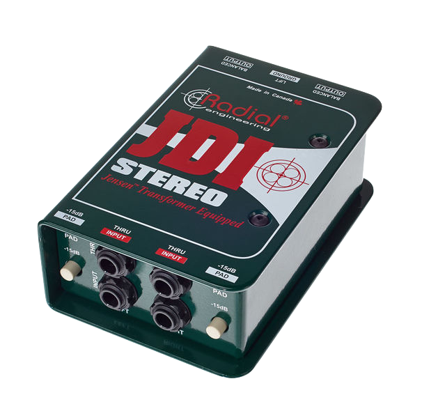 Radial Engineering J DI Premium Passive Stereo DI box