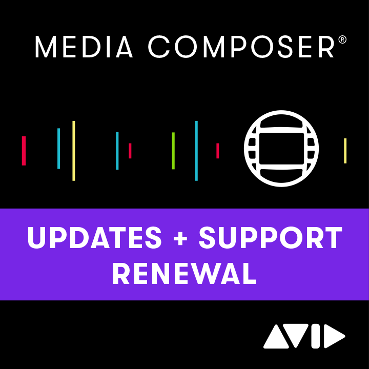 Media Composer 1 Year Updates+Support RENEWAL