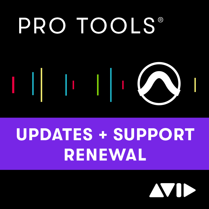 Pro Tools 1-Year Software Updates + Support Plan RENEWAL