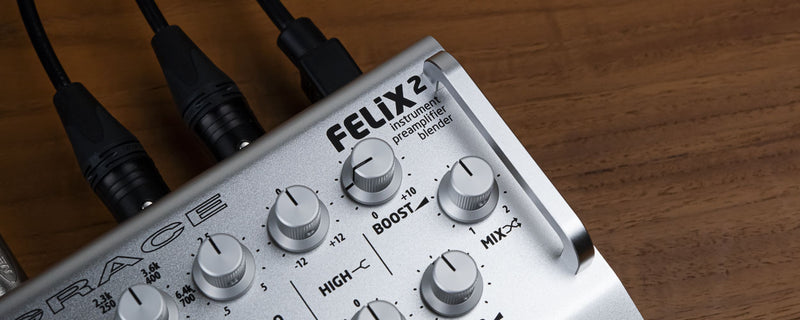 Grace Design FELiX2 - 2 channel Instrument & Mic Preamp / DI / EQ