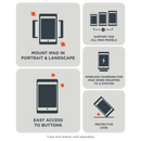 IPORT - CONNECT PRO - Case for iPad 10.2-inch (9th gen) | iPad 10.2-inch (8th gen) | iPad 10.2-inch (7th gen)