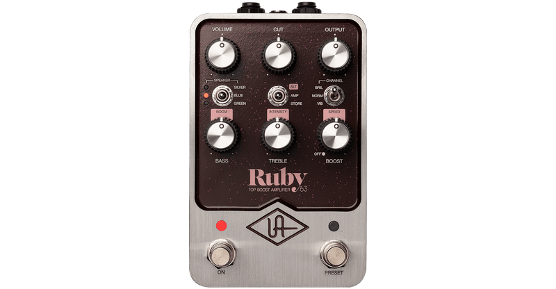 UAFX Ruby '63 Top Boost Amplifiier